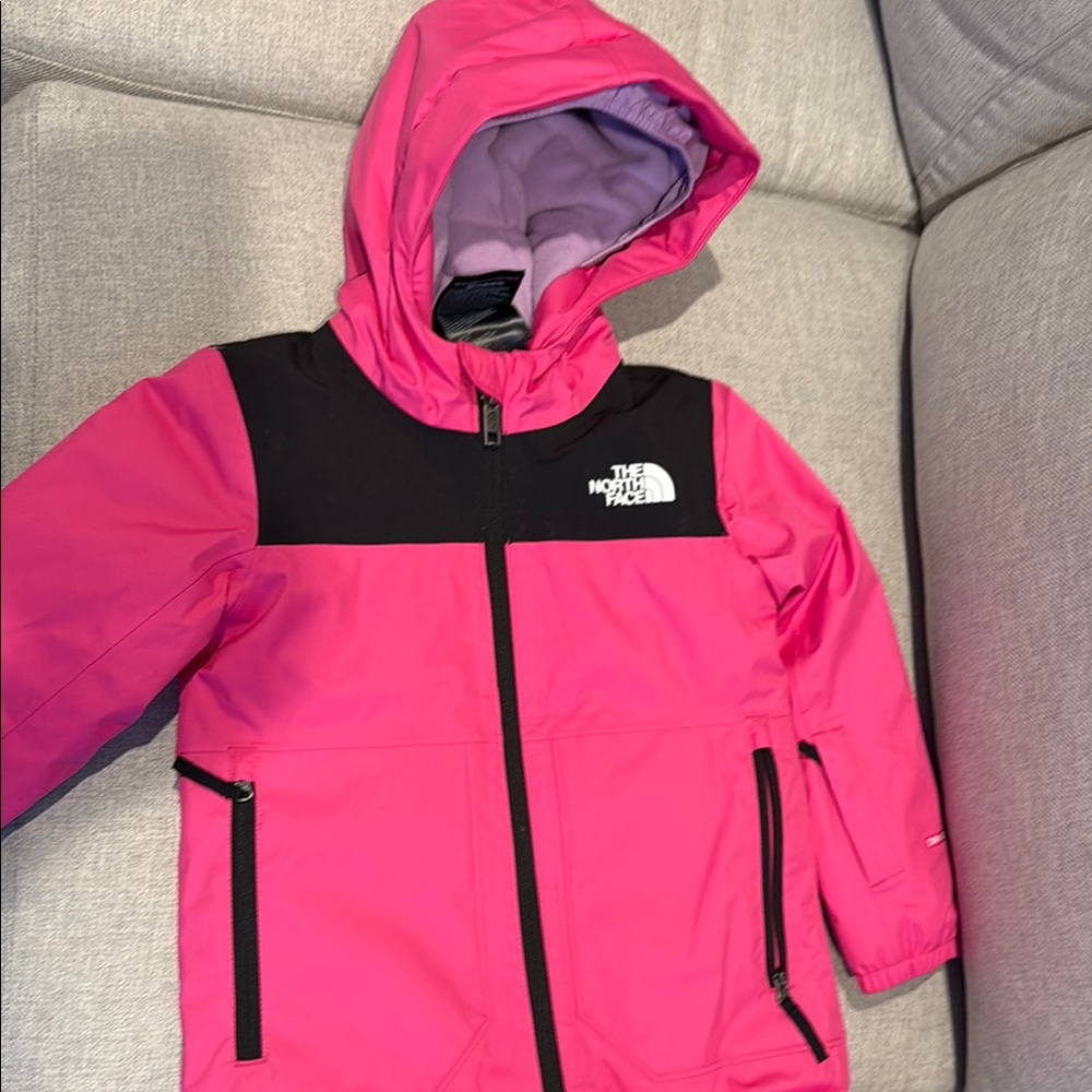 The North Face Pink and Black Jacket